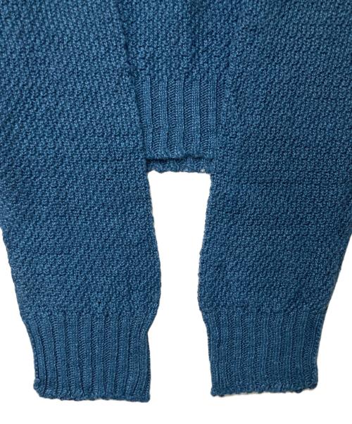 Maison Margiela（メゾンマルジェラ）Maison Margiela (メゾンマルジェラ) Boucle ニット ブルー サイズ:Ｍ 未使用品の古着・服飾アイテム
