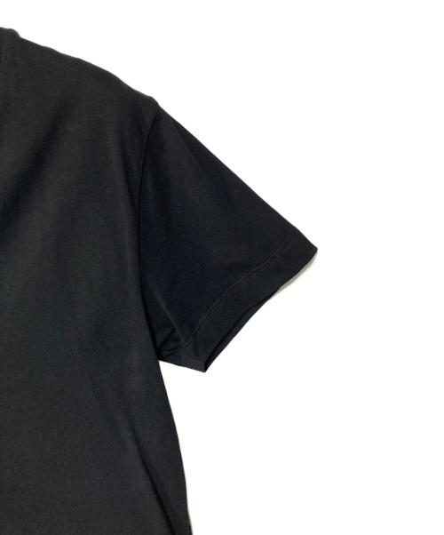 MM6 Maison Margiela（エムエムシックスメゾンマルジェラ）MM6 Maison Margiela (エムエムシックスメゾンマルジェラ) VネックTシャツ ブラック サイズ:Sの古着・服飾アイテム