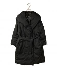 23区（ニジュウサンク）の古着「リュクスダウン ガウンコート」｜ブラック