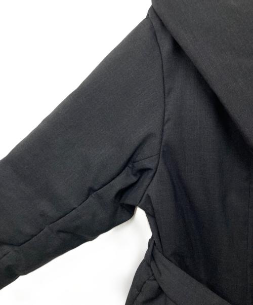 23区（ニジュウサンク）23区 (ニジュウサンク) リュクスダウン ガウンコート ブラック サイズ:SIZE 44の古着・服飾アイテム