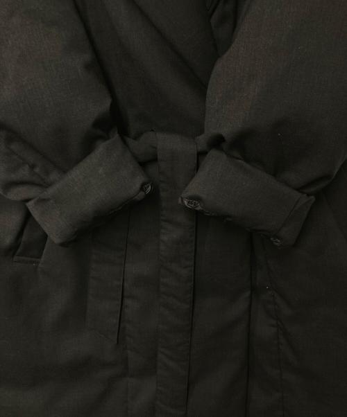 23区（ニジュウサンク）23区 (ニジュウサンク) リュクスダウン ガウンコート ブラック サイズ:SIZE 44の古着・服飾アイテム