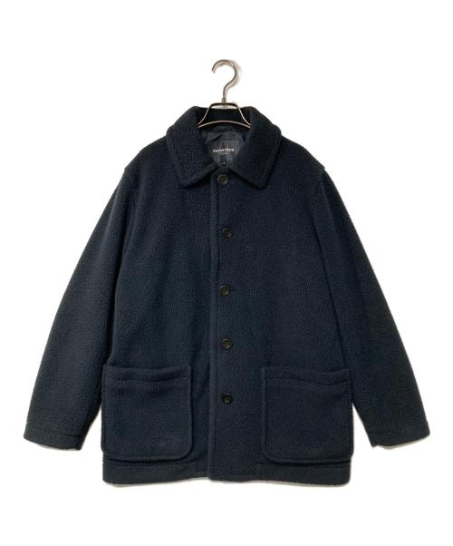 PAPAS PLUS（パパスプラス）PAPAS PLUS (パパスプラス) ポーラテックヘビーボアフリースハーフコート ネイビー サイズ:Sの古着・服飾アイテム