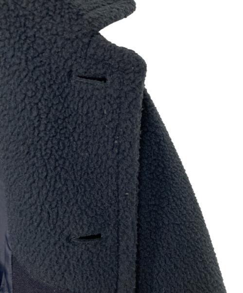 PAPAS PLUS（パパスプラス）PAPAS PLUS (パパスプラス) ポーラテックヘビーボアフリースハーフコート ネイビー サイズ:Sの古着・服飾アイテム