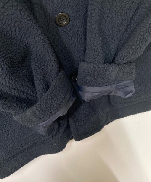 PAPAS PLUS（パパスプラス）PAPAS PLUS (パパスプラス) ポーラテックヘビーボアフリースハーフコート ネイビー サイズ:Sの古着・服飾アイテム