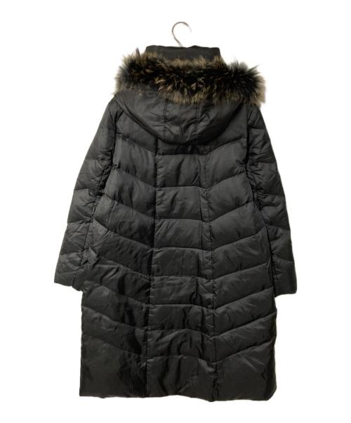 BALMAIN（バルマン）BALMAIN (バルマン) ラクーンファーフーデットダウンコート ブラック サイズ:Lの古着・服飾アイテム