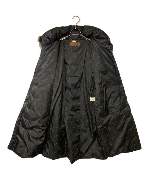 BALMAIN（バルマン）BALMAIN (バルマン) ラクーンファーフーデットダウンコート ブラック サイズ:Lの古着・服飾アイテム