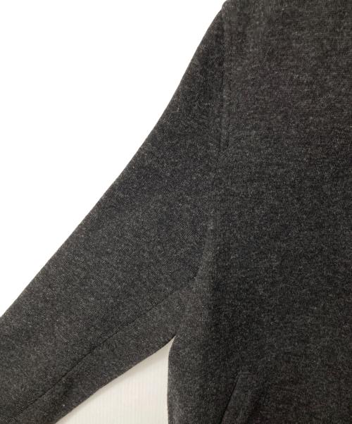 BURBERRY LONDON（バーバリーロンドン）BURBERRY LONDON (バーバリーロンドン) 裏チェックウールステンカラーコート グレー サイズ:4の古着・服飾アイテム