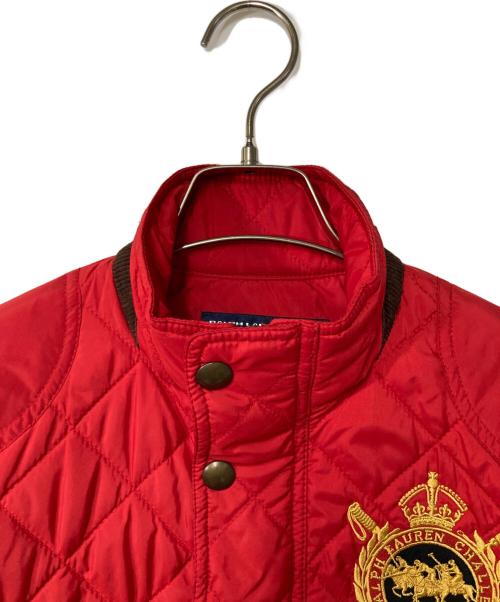 Ralph Lauren POLO SPORT（ラルフローレン ポロスポーツ）Ralph Lauren POLO SPORT (ラルフローレン ポロスポーツ) キルティングジャケット レッド サイズ:Mの古着・服飾アイテム