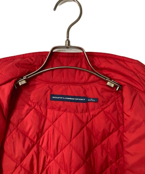 Ralph Lauren POLO SPORT（ラルフローレン ポロスポーツ）Ralph Lauren POLO SPORT (ラルフローレン ポロスポーツ) キルティングジャケット レッド サイズ:Mの古着・服飾アイテム