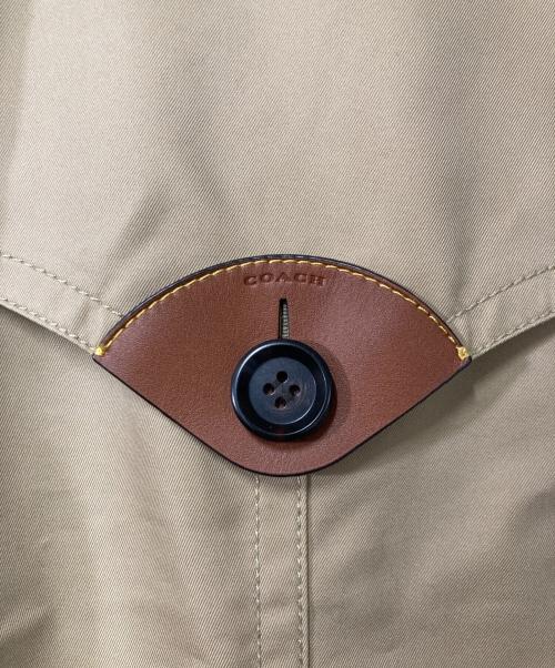 COACH（コーチ）COACH (コーチ) 裏シグネチャートレンチコート ベージュ サイズ:XSの古着・服飾アイテム