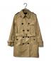 COACH（コーチ）の古着「裏シグネチャートレンチコート」｜ベージュ