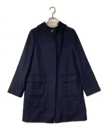MACKINTOSH PHILOSOPHY（マッキントッシュ フィロソフィー）の古着「フーデッドダッフルコート」｜ネイビー