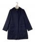 MACKINTOSH PHILOSOPHY（マッキントッシュ フィロソフィー）の古着「フーデッドダッフルコート」｜ネイビー