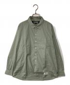 NEIGHBORHOODネイバーフッド）の古着「OVER SH LS.CO」｜グリーン