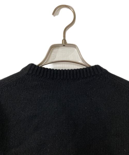 DOLCE & GABBANA（ドルチェ＆ガッバーナ）DOLCE & GABBANA (ドルチェ＆ガッバーナ) Amor Est Essentia Vintage グラフィックニット ブラック サイズ:44の古着・服飾アイテム