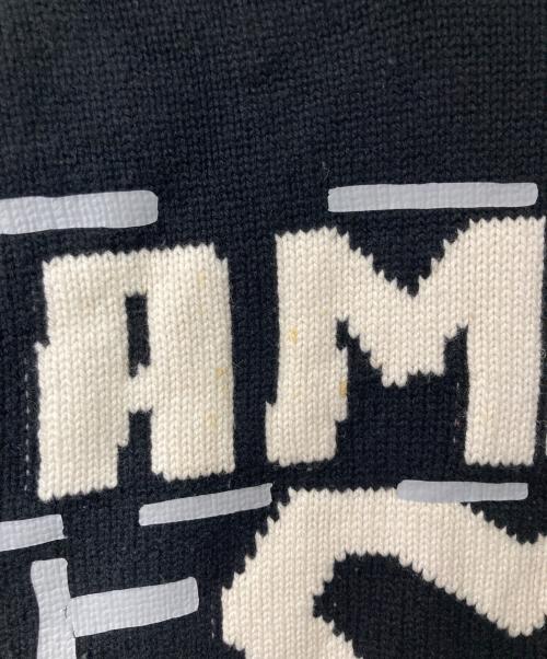 DOLCE & GABBANA（ドルチェ＆ガッバーナ）DOLCE & GABBANA (ドルチェ＆ガッバーナ) Amor Est Essentia Vintage グラフィックニット ブラック サイズ:44の古着・服飾アイテム