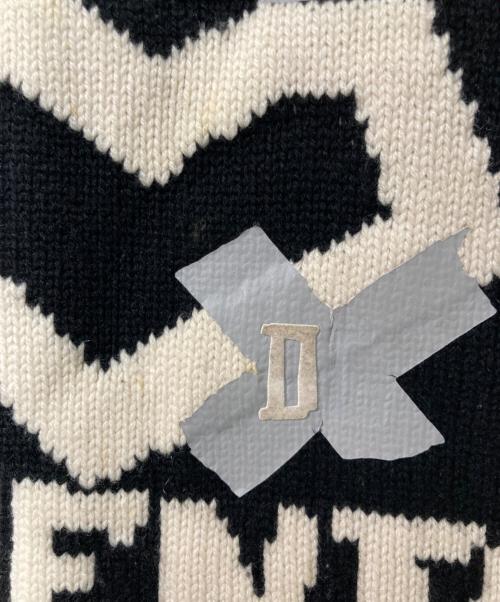 DOLCE & GABBANA（ドルチェ＆ガッバーナ）DOLCE & GABBANA (ドルチェ＆ガッバーナ) Amor Est Essentia Vintage グラフィックニット ブラック サイズ:44の古着・服飾アイテム