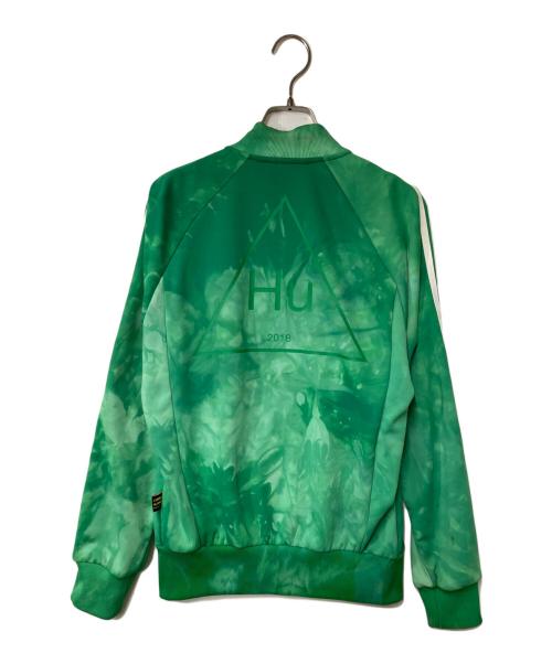 adidas（アディダス）adidas (アディダス) Pharrell Williams (ファレルウィリアムス) HU Holi SSTR TRACK TOP グリーン サイズ:Sの古着・服飾アイテム