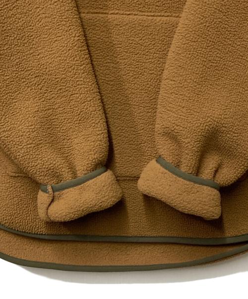 GRAMICCI（グラミチ）GRAMICCI (グラミチ) プルオーバーフリースジャケット ブラウン サイズ:Mの古着・服飾アイテム