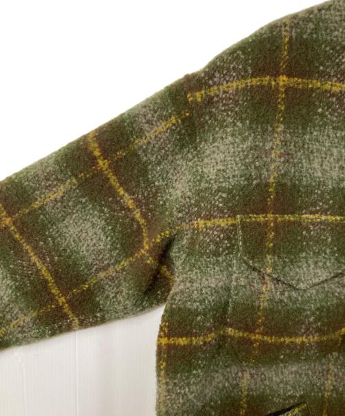 PENDLETON（ペンドルトン）PENDLETON (ペンドルトン) BEAMS (ビームス) 別注 CPO JACKET グリーン サイズ:Sの古着・服飾アイテム