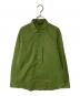 Descente ALLTERRAIN（デザイント オルテライン）の古着「allterrain81 ナイロンシャツ」｜グリーン