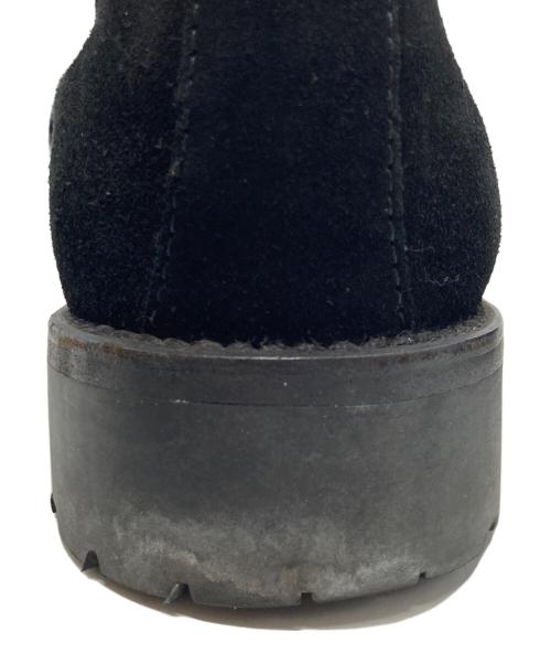 GUCCI（グッチ）GUCCI (グッチ) スエードホースビットチャッカブーツ ブラック サイズ:8の古着・服飾アイテム