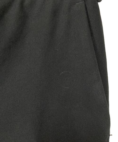 MARKAWARE（マーカウェア）MARKAWARE (マーカウェア) WIDE STRAIGHT TROUSERS ORGANIC COTTON GABARDINE ブラック サイズ:3の古着・服飾アイテム