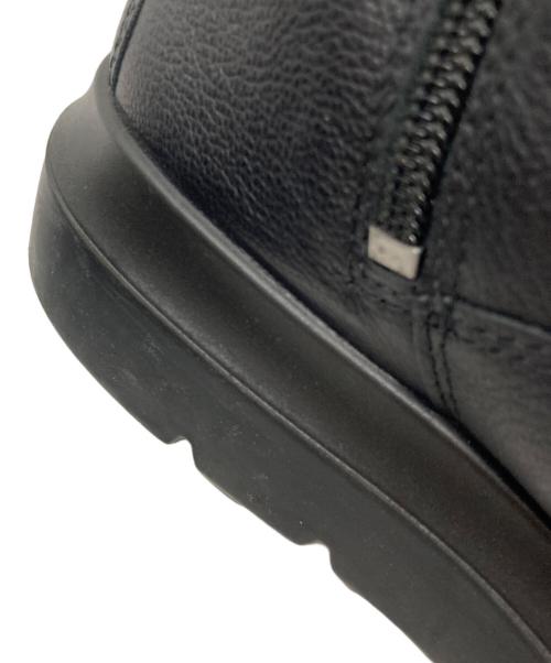 ECCO（エコー）ECCO (エコー) Nouvelle レザーレースアップブーツ ブラック サイズ:39の古着・服飾アイテム