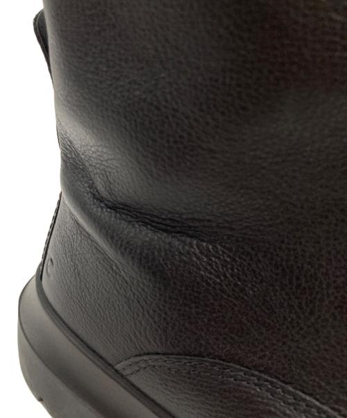 ECCO（エコー）ECCO (エコー) Nouvelle レザーレースアップブーツ ブラック サイズ:39の古着・服飾アイテム