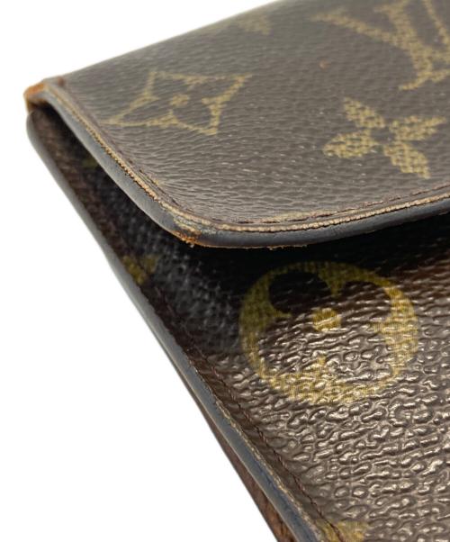 LOUIS VUITTON（ルイ ヴィトン）LOUIS VUITTON (ルイ ヴィトン) ポルトトレゾール 3つ折り財布 ブラウンの古着・服飾アイテム