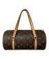 LOUIS VUITTON (ルイ ヴィトン) パピヨン26 モノグラム ボストンバッグ ブラウン：100000円