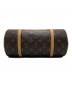 中古・古着 LOUIS VUITTON (ルイ ヴィトン) パピヨン26 モノグラム ボストンバッグ ブラウン：100000円