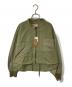 etsinta（エシンタ）の古着「リメイクZIPシャツジャケット」｜カーキ