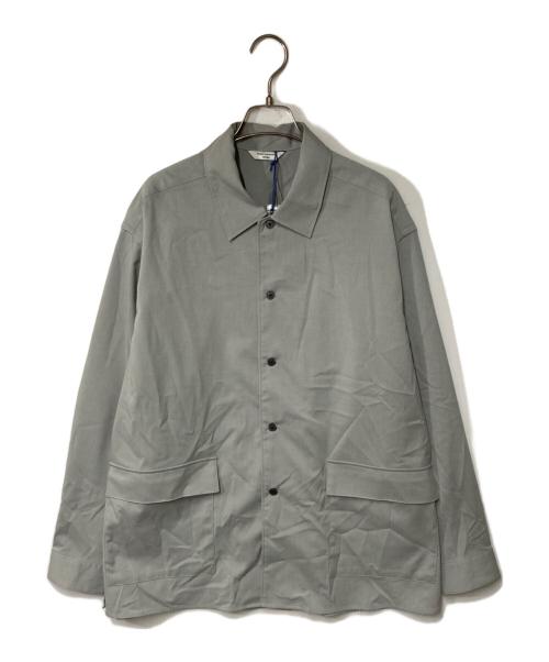 URBAN RESEARCH DOORS（アーバンリサーチドアーズ）URBAN RESEARCH DOORS (アーバンリサーチドアーズ) シャツジャケット グレー サイズ:L 未使用品の古着・服飾アイテム