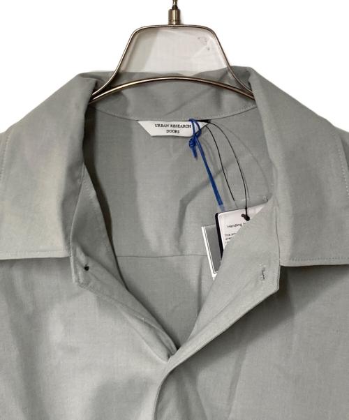 URBAN RESEARCH DOORS（アーバンリサーチドアーズ）URBAN RESEARCH DOORS (アーバンリサーチドアーズ) シャツジャケット グレー サイズ:L 未使用品の古着・服飾アイテム