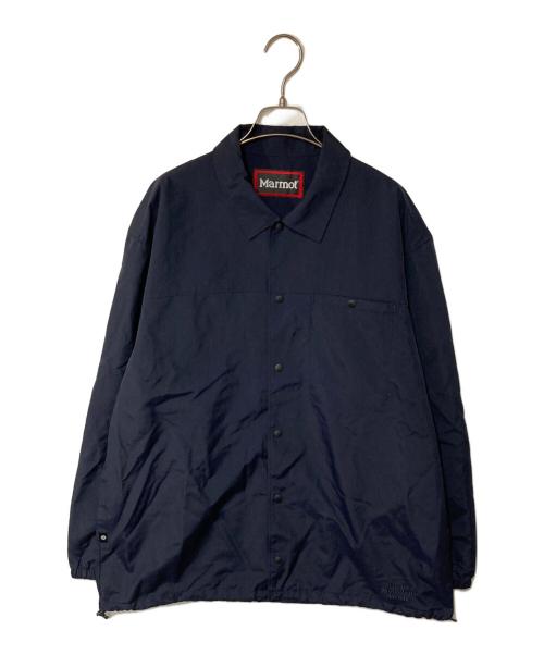 MARMOT（マーモット）Marmot (マーモット) URBAN RESEARCH (アーバンリサーチ) 別注 COACH SHIRT JACKET ネイビー サイズ:XL 未使用品の古着・服飾アイテム