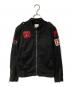 DIESEL（ディーゼル）の古着「ワッペンモチーフジャケット」｜ブラック