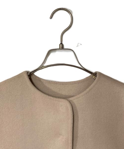 machatt（マチャット）machatt (マチャット) リバーウールベスト ベージュ サイズ:Freeの古着・服飾アイテム