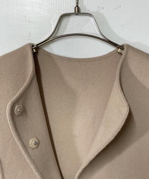 machatt（マチャット）machatt (マチャット) リバーウールベスト ベージュ サイズ:Freeの古着・服飾アイテム