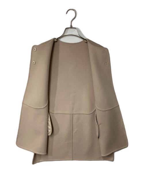 machatt（マチャット）machatt (マチャット) リバーウールベスト ベージュ サイズ:Freeの古着・服飾アイテム