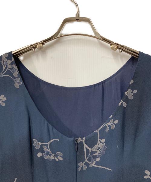 MaxMara（マックスマーラ）MaxMara (マックスマーラ) 半袖ワンピース ネイビー サイズ:38の古着・服飾アイテム