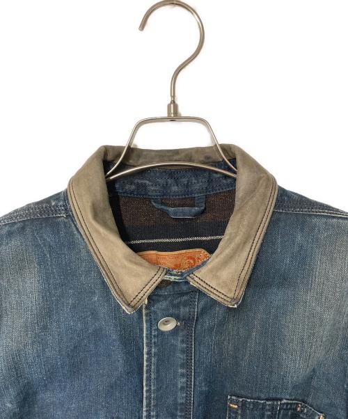DIESEL（ディーゼル）DIESEL (ディーゼル) デニムジャケット インディゴ サイズ:Sの古着・服飾アイテム