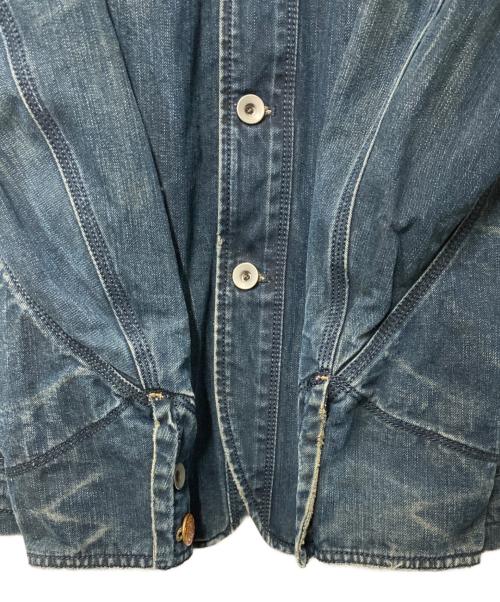 DIESEL（ディーゼル）DIESEL (ディーゼル) デニムジャケット インディゴ サイズ:Sの古着・服飾アイテム