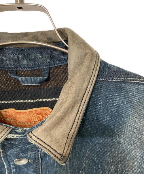 DIESEL（ディーゼル）DIESEL (ディーゼル) デニムジャケット インディゴ サイズ:Sの古着・服飾アイテム