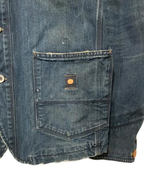 DIESEL（ディーゼル）DIESEL (ディーゼル) デニムジャケット インディゴ サイズ:Sの古着・服飾アイテム