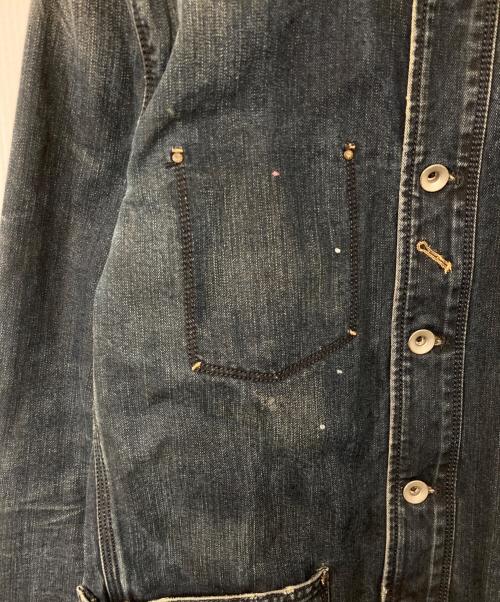 DIESEL（ディーゼル）DIESEL (ディーゼル) デニムジャケット インディゴ サイズ:Sの古着・服飾アイテム