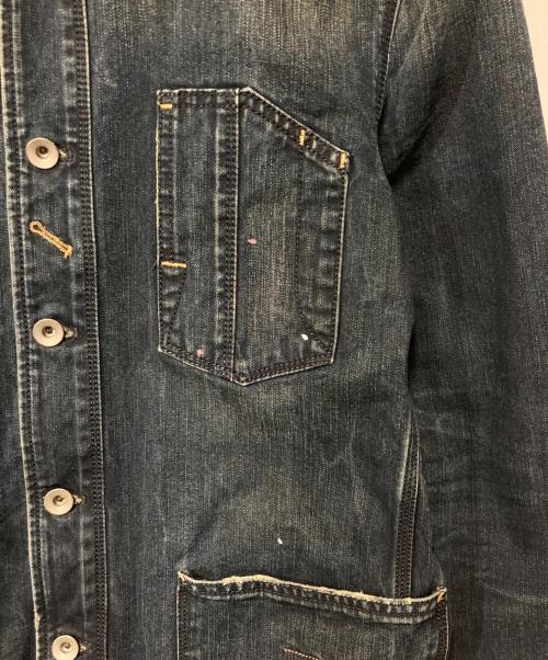 DIESEL（ディーゼル）DIESEL (ディーゼル) デニムジャケット インディゴ サイズ:Sの古着・服飾アイテム
