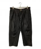 LEVI'S PReMIUMリーバイス プレミアム）の古着「BLACK DENIM SLACKS」｜インディゴ