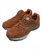 NEW BALANCEニューバランス）の古着「ローカットスニーカー」｜オレンジ