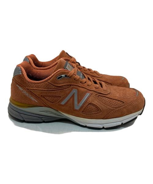 NEW BALANCE（ニューバランス）NEW BALANCE (ニューバランス) ローカットスニーカー オレンジ サイズ:US8/UK7.5/EU41.5/CM26の古着・服飾アイテム